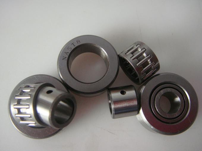 подшипник NAST8 cборный тип подшипника, в котором скомбинированы толстостенное внешнее кольцо, внутреннее кольцо, ролик игольчатого подшипника и высокоточный сепаратор IKO