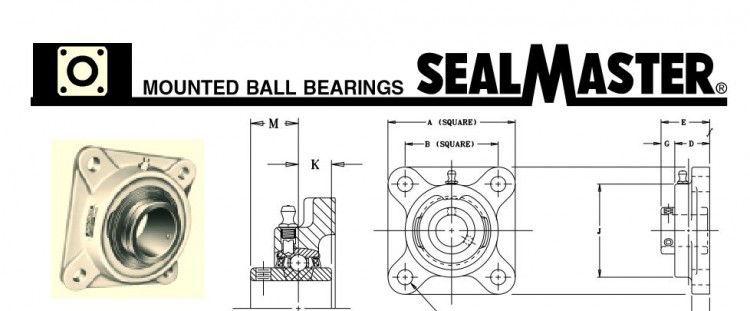 подшипник SF18 подшипниковый узел SealMaster