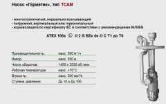 насос TCAM 