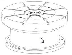 Поворотный стол DA 800 FV HPM1350U