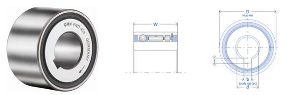муфта FND 437 M муфта FND 437 M обгонная муфта GMN