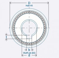 ролик FRN427M