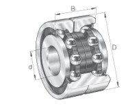 подшипник ZKLN 2557-2RS-PE