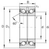 подшипник ZKLN 2557-2RS-PE - подшипник ZKLN 2557-2RS-PE
