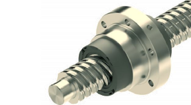гайка R2522 200 01 oдинарная фланцевая гайка с элементами рециркуляции Bosch Rexroth