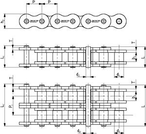 Цепь PHC 80H-1X10FT